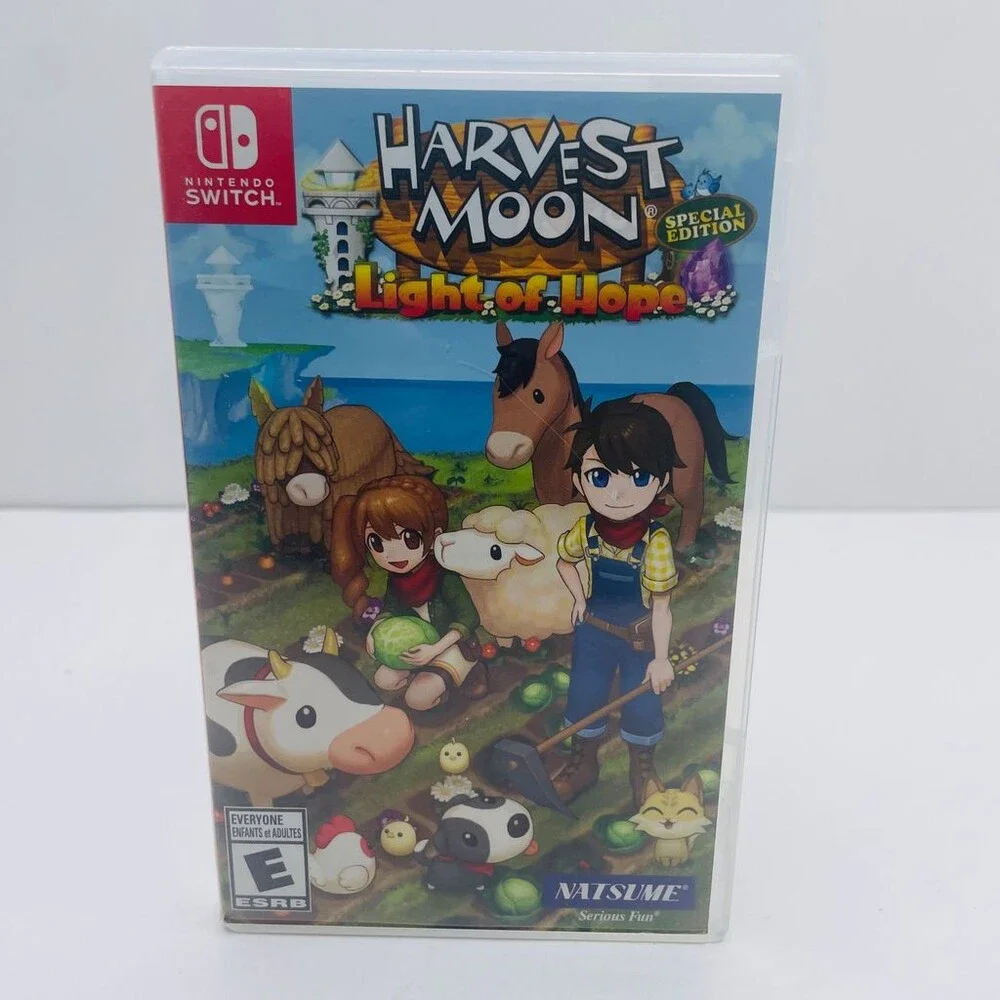 Harvest Moon: Light of Hope Special Edition (Nintendo Switch, 2018) No Manual